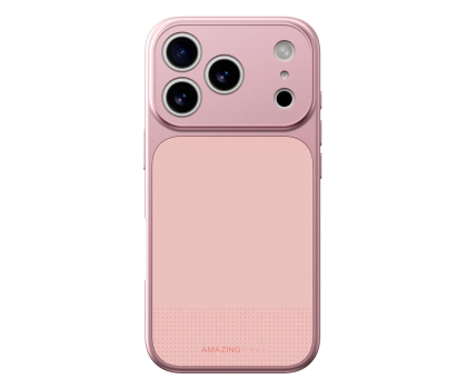 Etui do telefonów AmazingThing Minimal Mag Full Cover Case na iPhone 17 Pro Max - różowe